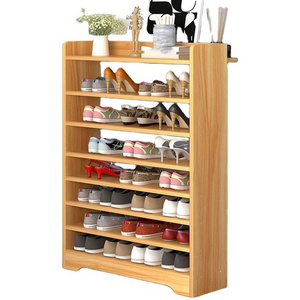 estante para zapatos 7 tier shoe rack Bamboo Shoe shelf & Stands Portable Storage organizer Shoe Cabinet