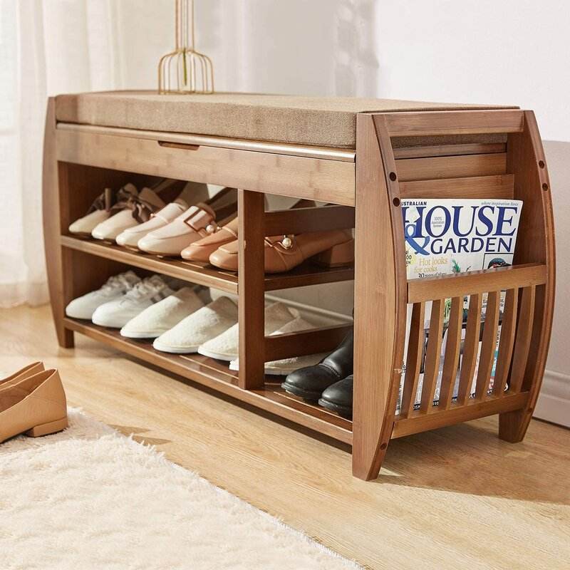 zapatera shoe rack storage stand zapatera para entrada de casa wood shoe organizers and storage holder