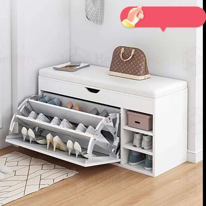 sapatera Elegant Shoe Storage Cabinet organizador para zapatos closet Bamboo Shoe Rack Cabinet Storage For Entryway