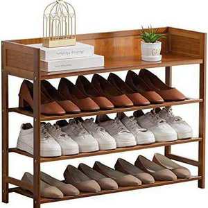 zapateros organizador para closet shoes racks shelf storage organizer 4 tier shoe cabinet rack for entryway small space