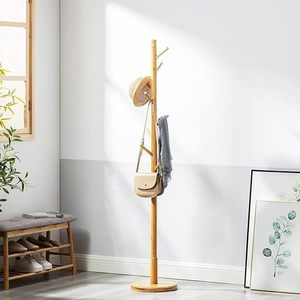 low price bamboo wood clothes new design  coat hanger stand