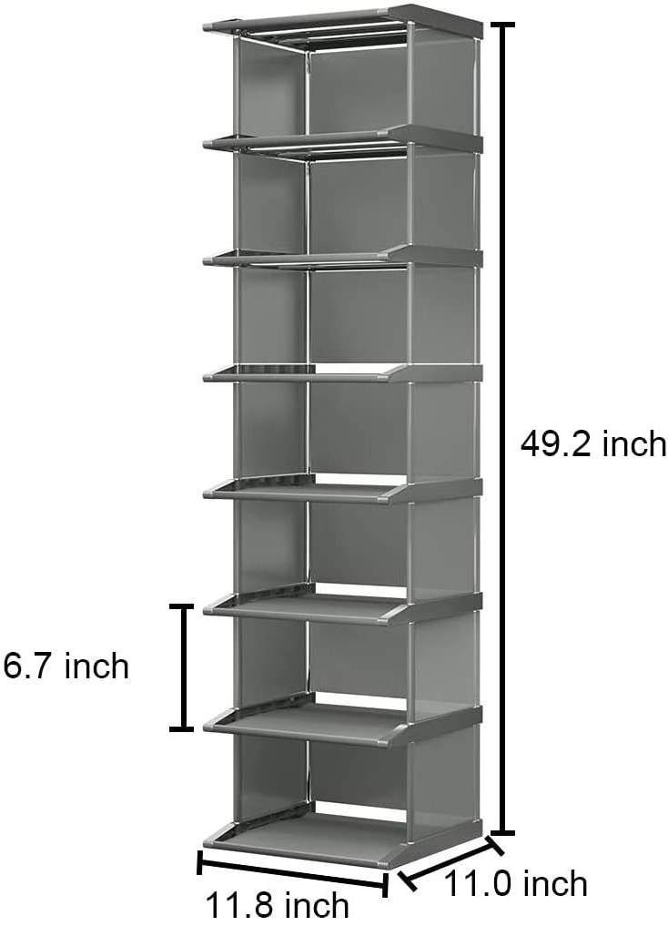 Caja De Almacenamiento De Zapatos Custom Shoe Storage Box Stackable Stand Narrow Shoes Display Racks for Home