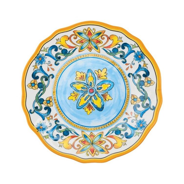 melamine dinnerware printing vintage dinner plate sets salad plates dishes and bowls set tableware