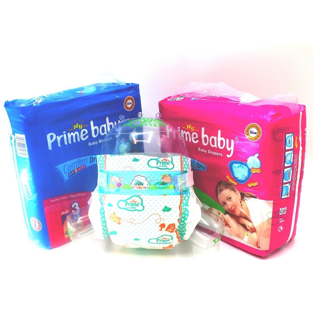 Wholesale Price Top Quality Free Sample Best Selling Disposable Baby Diaper Nappy OEM ODM Size 2 3 4 5 New Born S M L XL XXL