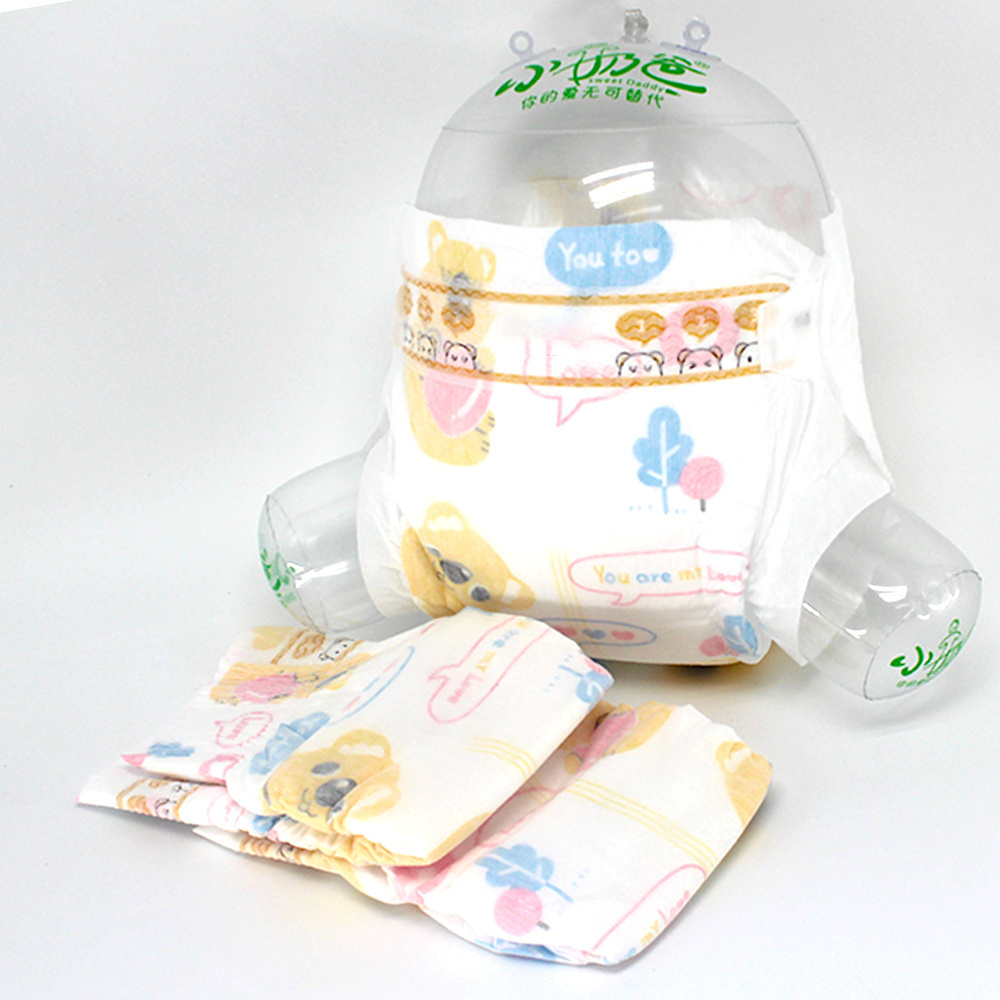 Disposable Baby Diapers Large size Bulk Chinese cotton softer Premium Nappies Wholesale Top Brand Fluff  Babies Diaper