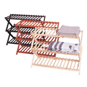 New arrival good price china manufacturer wholesale low price 3 tier stackable shoe rack stand storage rack