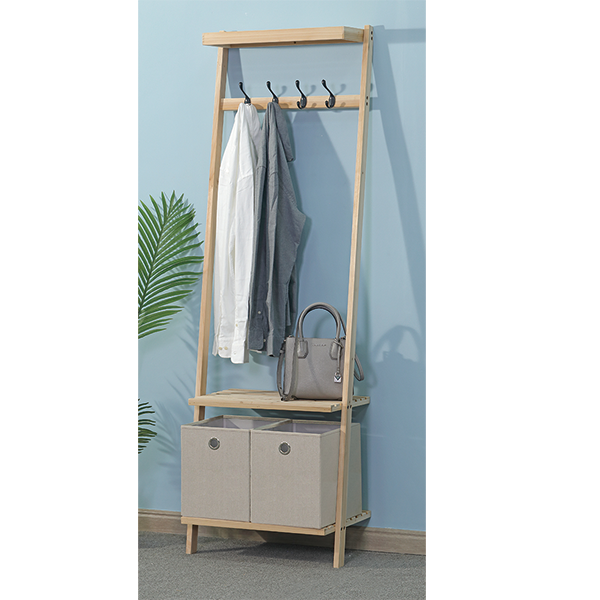 Standing coat rack hat hanger organizer rack wall mounted with shelf coat rack stand