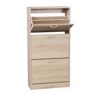 Hot sale living room shoe rack storage cabinet furniture wooden modern solid wood color cabinet