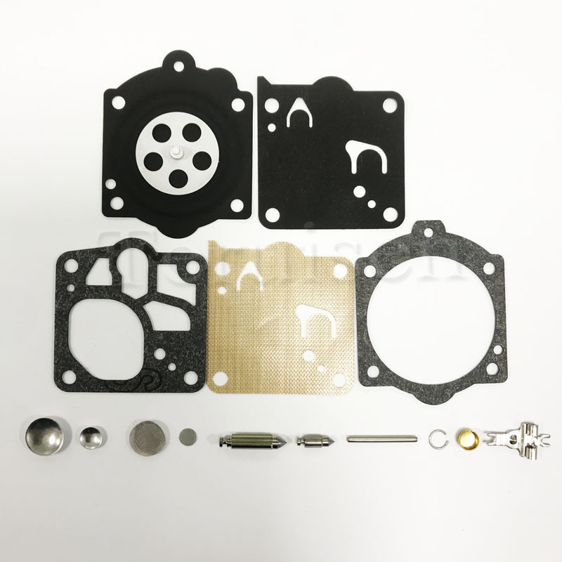 Carburetor Gasket Repair Kit for Walbro K10-WJ K11-WJ K13-WJ K14-WJ Chainsaw