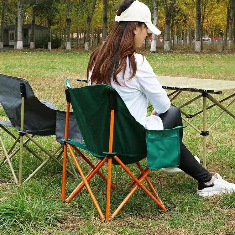 Wholesale Portable Outdoor Folding Chairs Portable Storage Camping Furniture