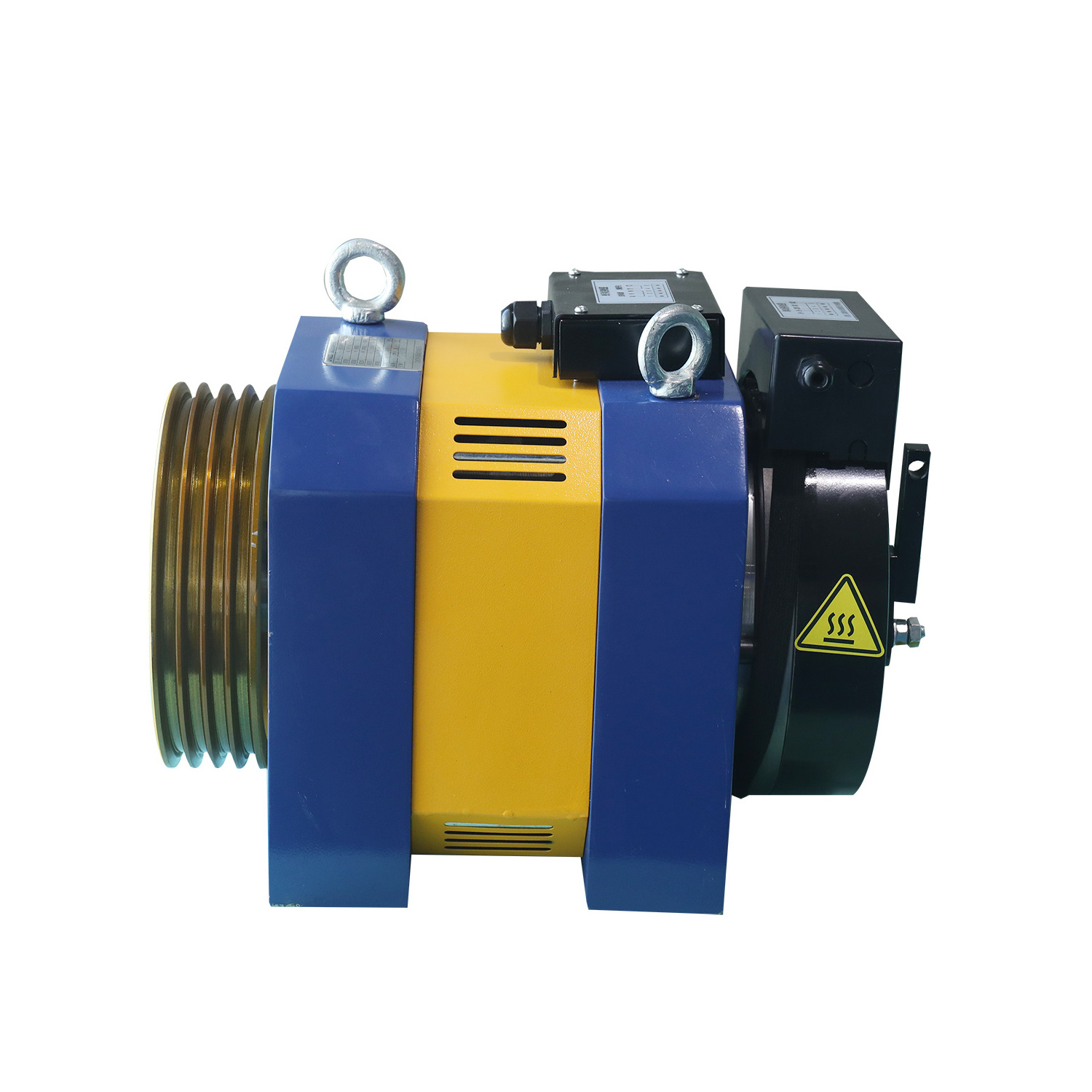 Elevator  Motor Gearless Traction Machine  Elevator Spare Parts Home Elevator Traction Machine High Quality