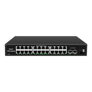 24 Port L2  Ethernet Network Switch With 2 Sfp Port  Poe Switch Gigabit