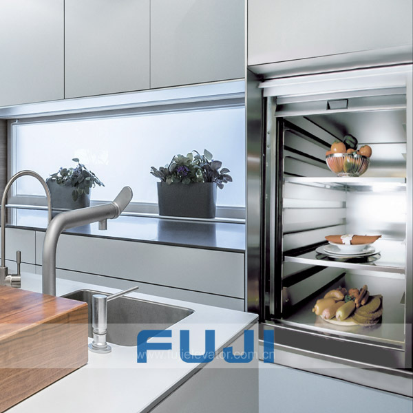 Food elevator dumbwaiter lifting platform for restaurant or home