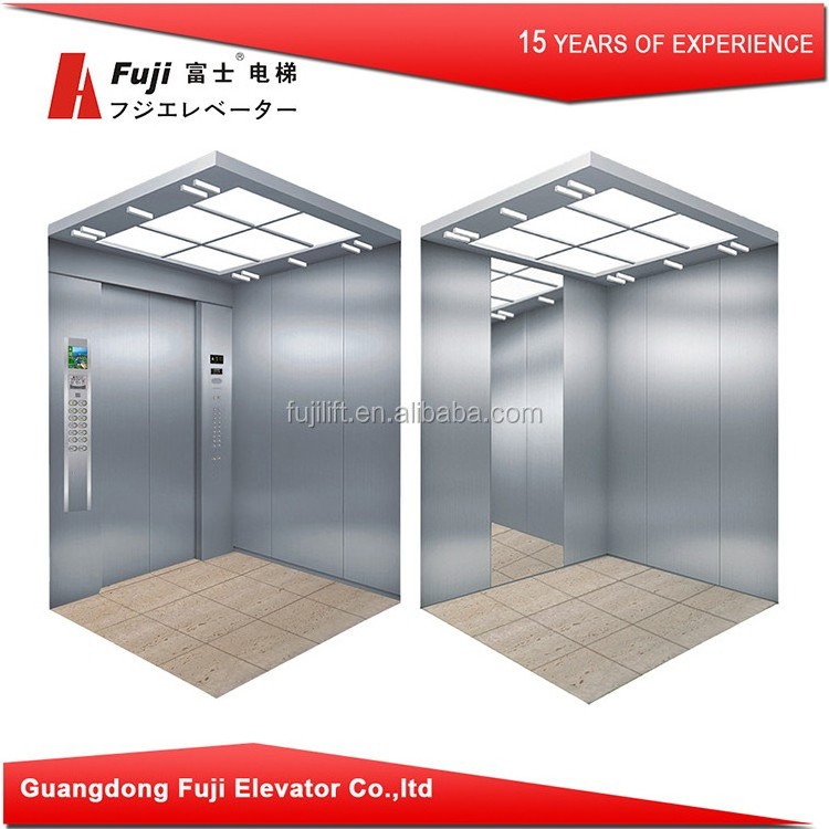 3A Gearless Traction Elevator In Apartment Buildings 9 Person 800KG Passenger lift