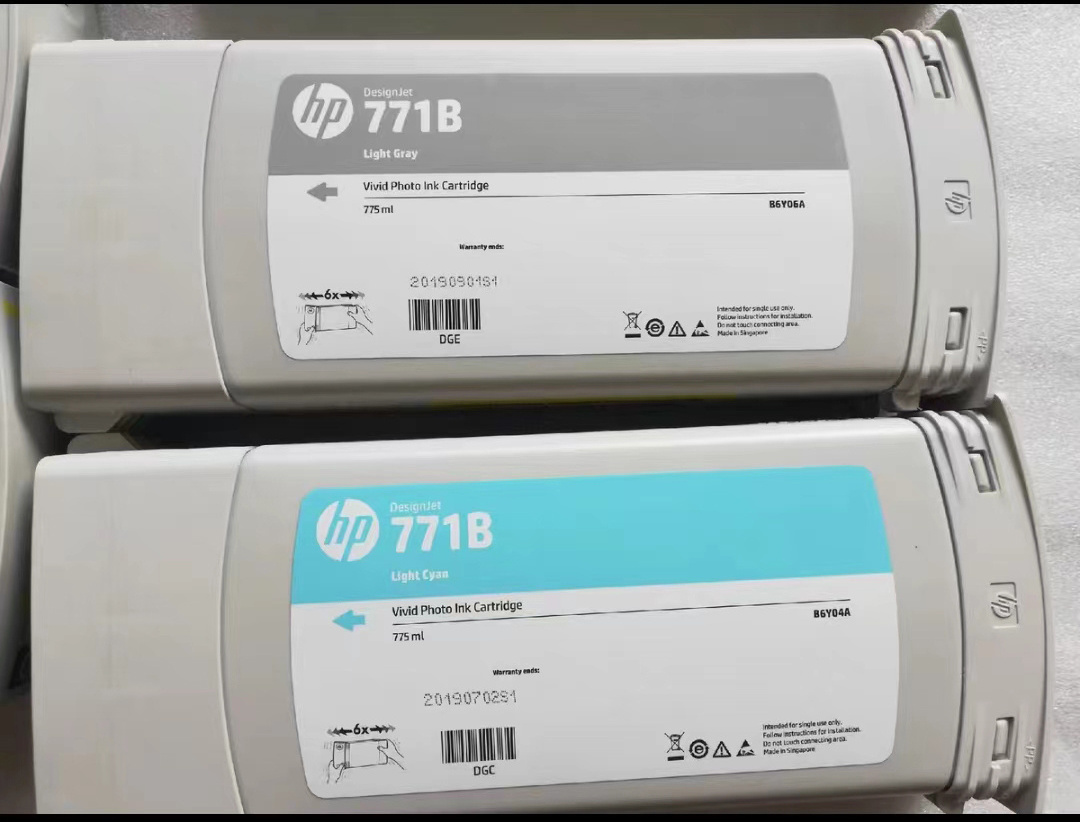 Original New 771 Ink Cartridge For HP Designjet Z6200 Z6600 Z6800 Inkjet Printer Brand New Ink Cartridge