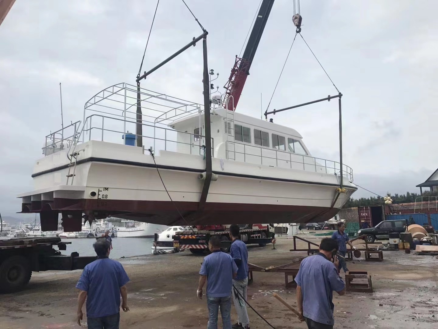 Fujin New Deep Sea Patrol Pilot Boat Work Boat Welded Aluminum 9.6m Boat