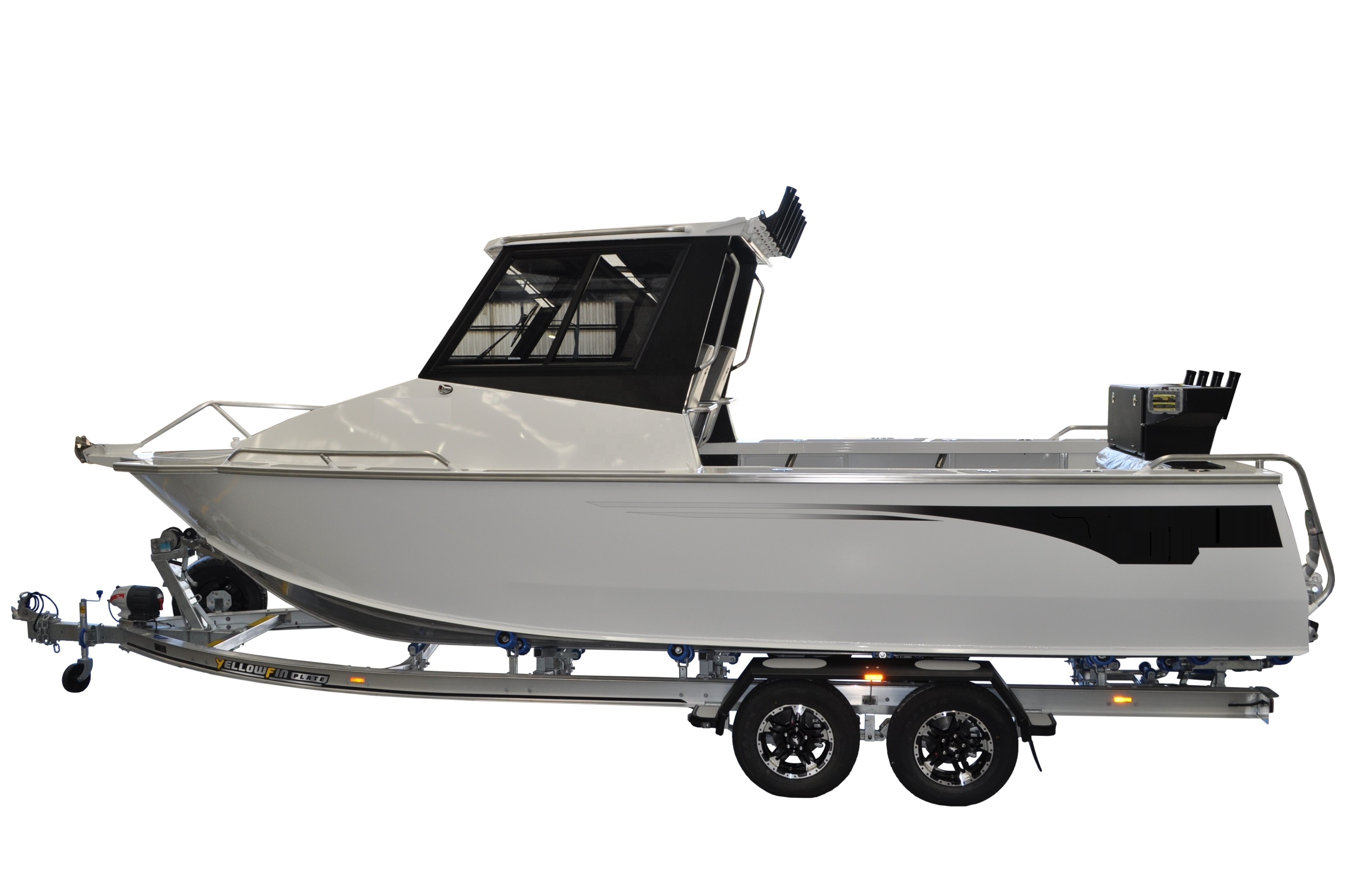 Hot sale aluminum fishing boat marine entertainment boat 6.5m speedboat with center console for sale