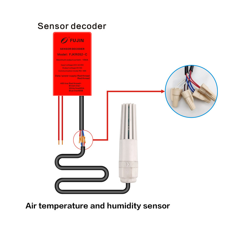 FUJIN IRRIGATION WIFI Sensor decoer Two line decoder Host box solenoid valve Device Kits Garden watering irrigation controller