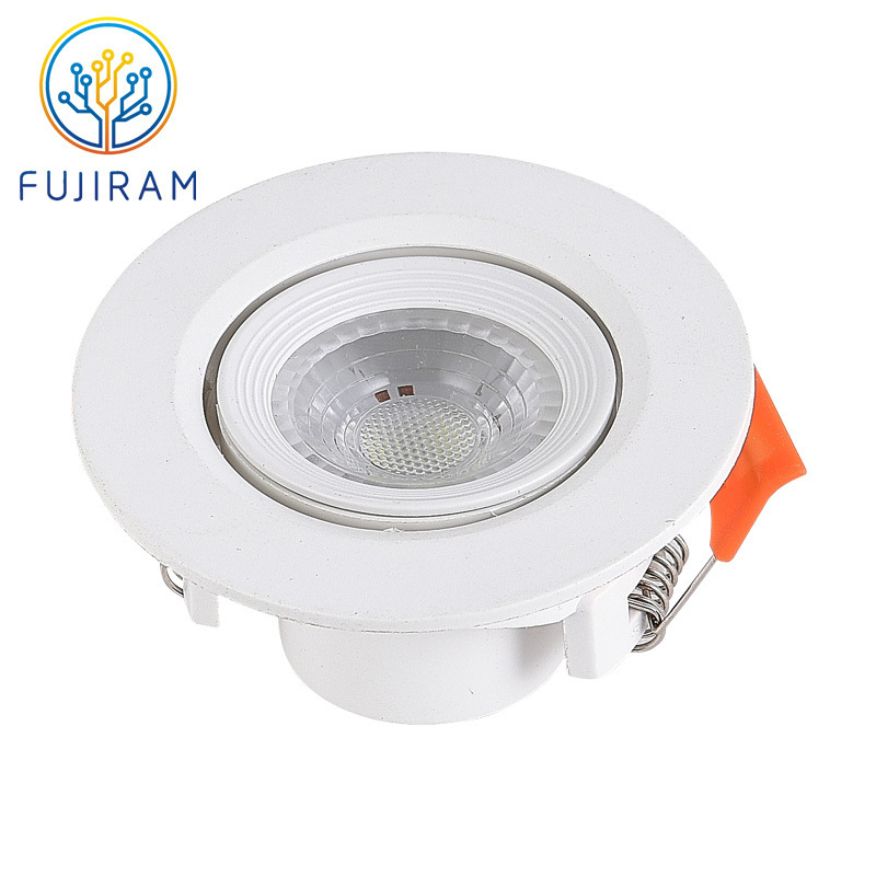 Exterior Outdoor Adjustable Lighting 7W 9W Ip54 Round Recessed Surface Wall Mounted Lamp Ceiling Cob Led Down Light Downlight