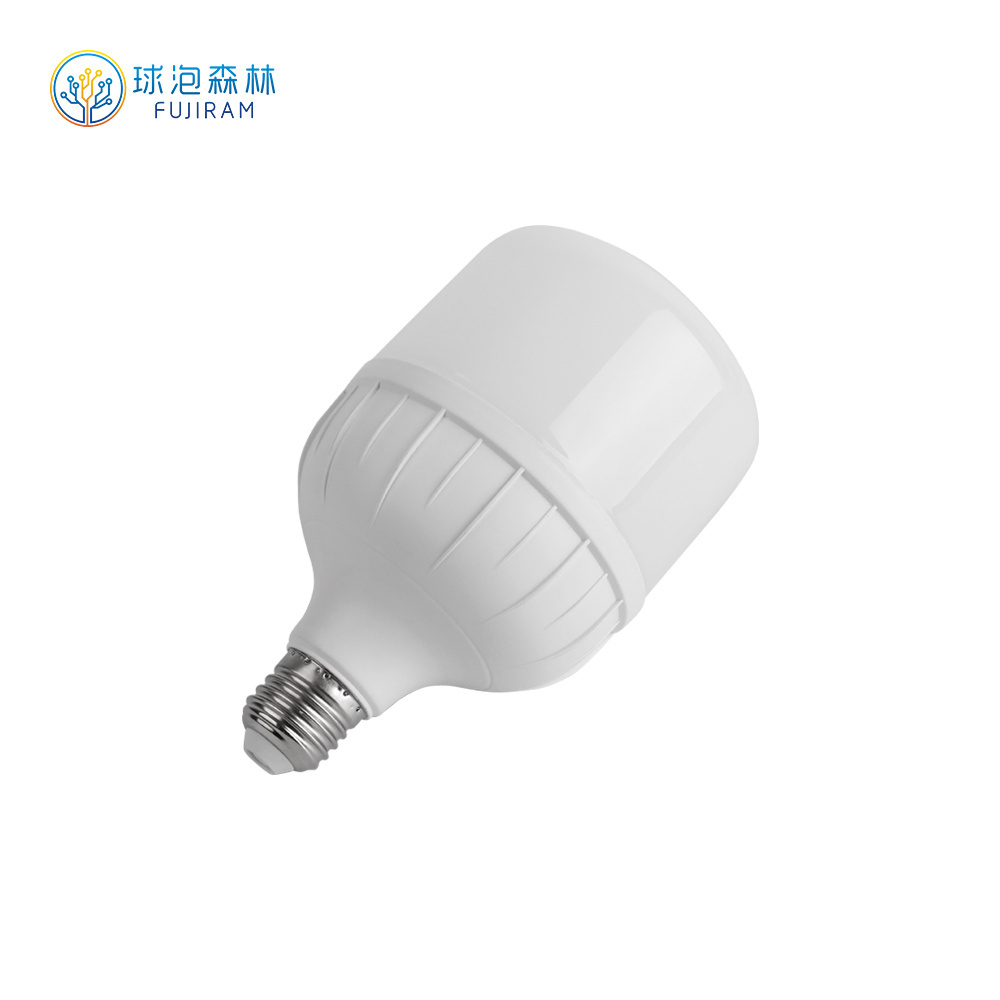 Fujiram b22 5w 10w 15w 20w 30w 40w 50w 55w 60w led t shape bulb spare parts kit e27 led light bulb