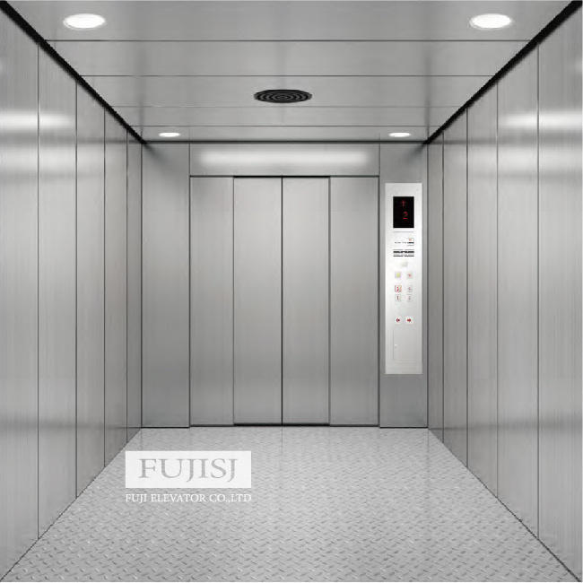 Medium-split bifold door freight elevator/small machine room freight elevator