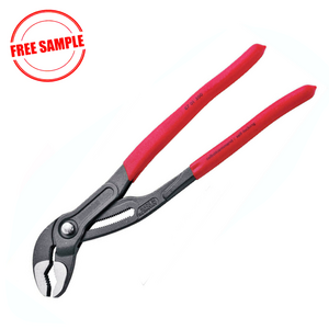 German Type Channel Lock Plier for Water Pump l Cr-v alloy steel l Serrated jaws for gripping tightly l Max opening 50mm