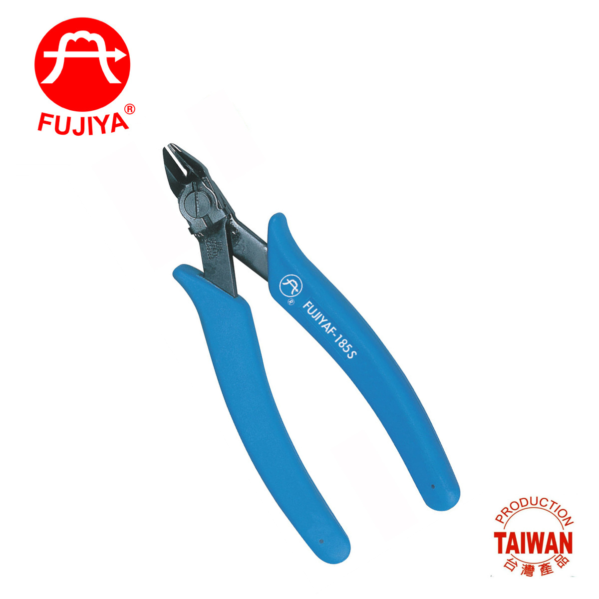 Electrical Diagonal Slim Side Pliers for Cutting Copper Wire l S55C high carbon alloy steel l Spring return action l PVC handle