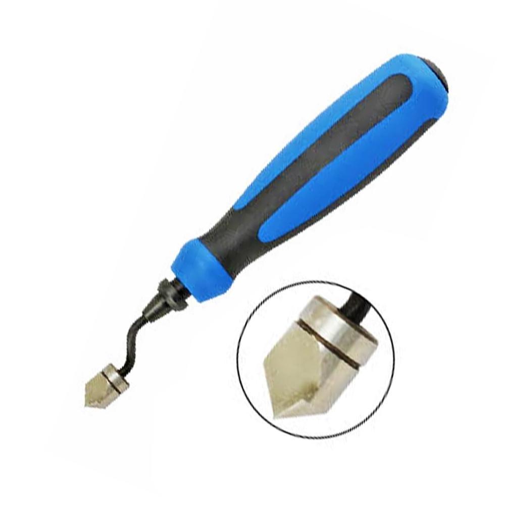 Replaceable External  Chamfer Deburring Tool for trimming aluminum l SUJ2 HSS blade available l Additional blade l scraping tube