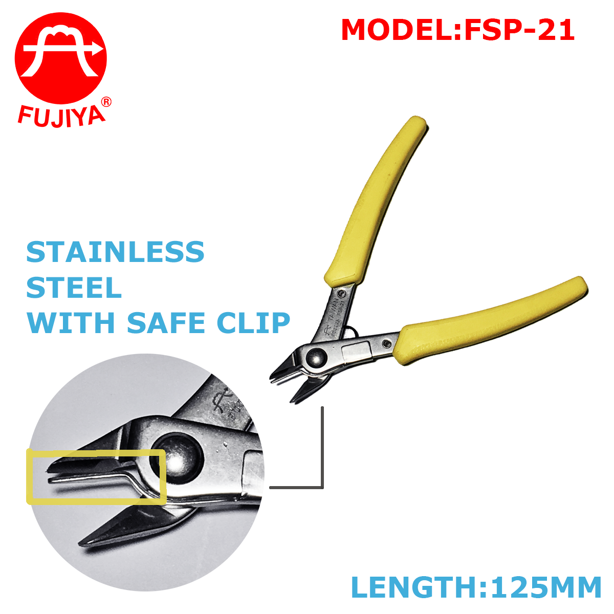 Mini Wire Cutter Tool Diagonal Side Cutting Pliers