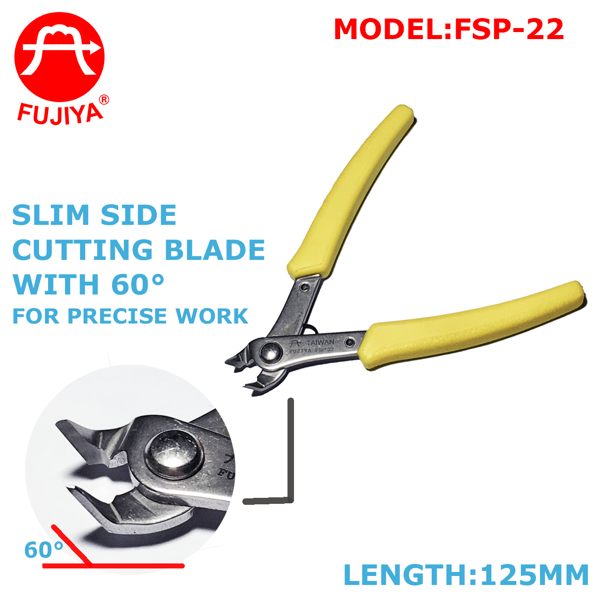 Mini Wire Cutter Tool Diagonal Side Cutting Pliers