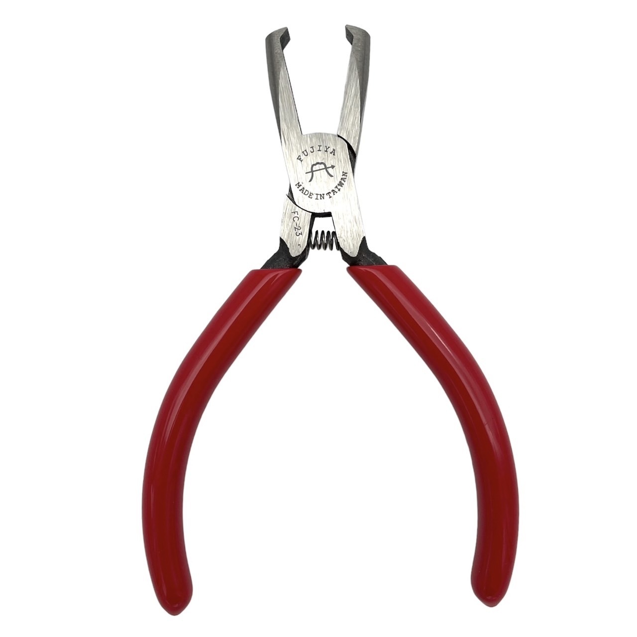 Professional S55C High Carbon Steel Flat Cutting Pliers with Smooth Jaw Surface Sprue Model L PVC Coated Handle Spring Function