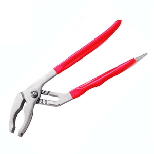 Large Tongue And Groove Pliers with Screwdriver l CR-V alloy steel with chromed plated l Anti-sliding l Ergonomic handle