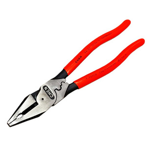 Taiwan Greatest Durable Combination Pliers with High Leverage l Precision machined serrated jaws l Polished surface l crimping