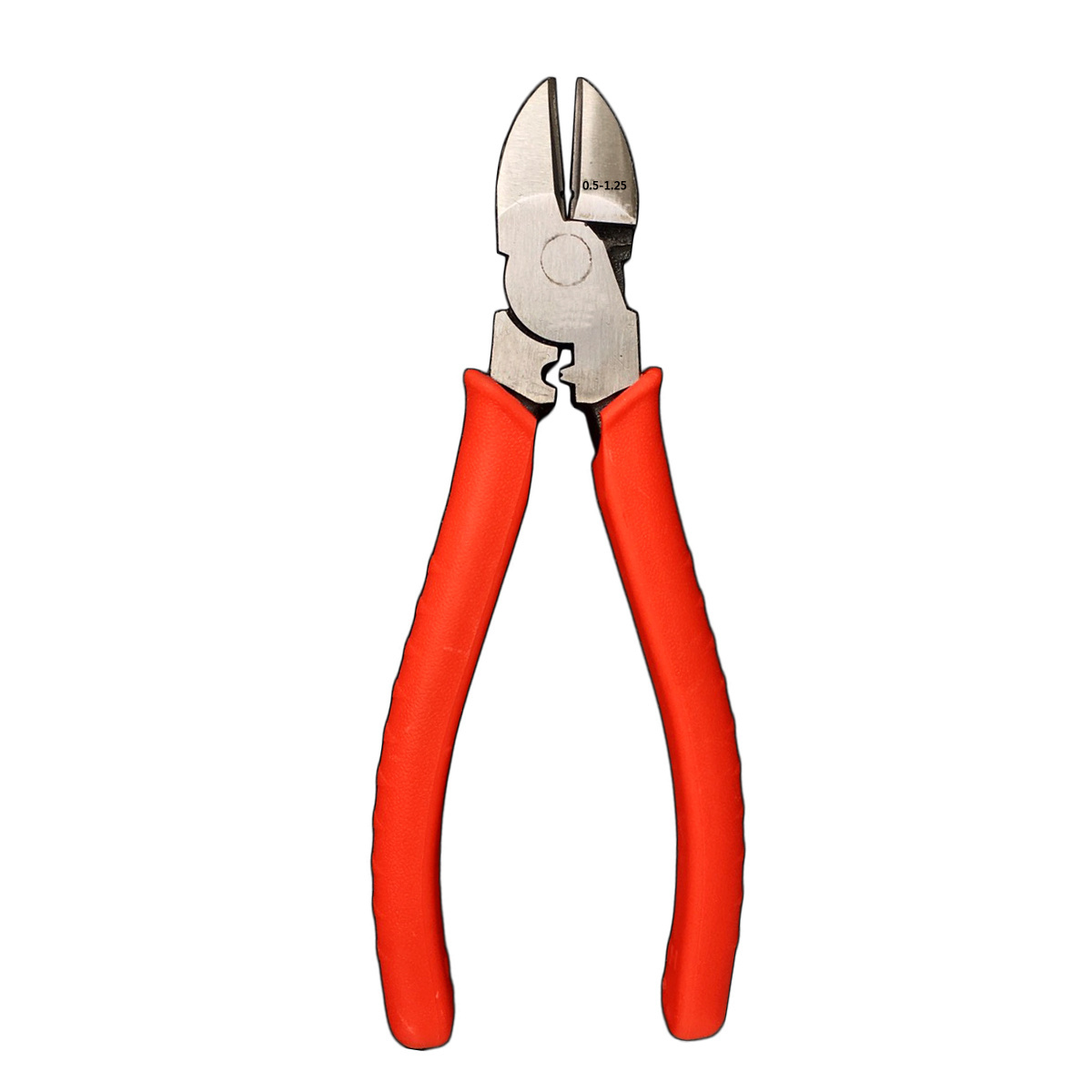 Cutting Crimping Stripping Diagonal Side Pliers l 63CR-M steel l TPR handle l Exceptional Strength and Durability l Serrated Jaw