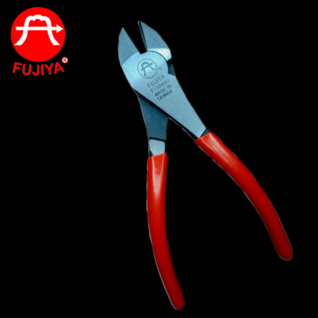 FUJIYA Diagonal Cutting Nippers pliers Steel bar shear Labor-saving Powerful for plumber