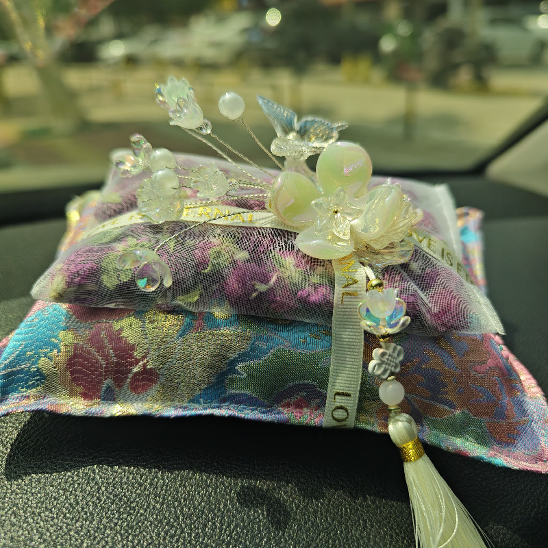 Dried Flower Bamboo Charcoal Bag Car Air Purifier Charcoal Bags Air Odor Eliminator and Moisture Absorber