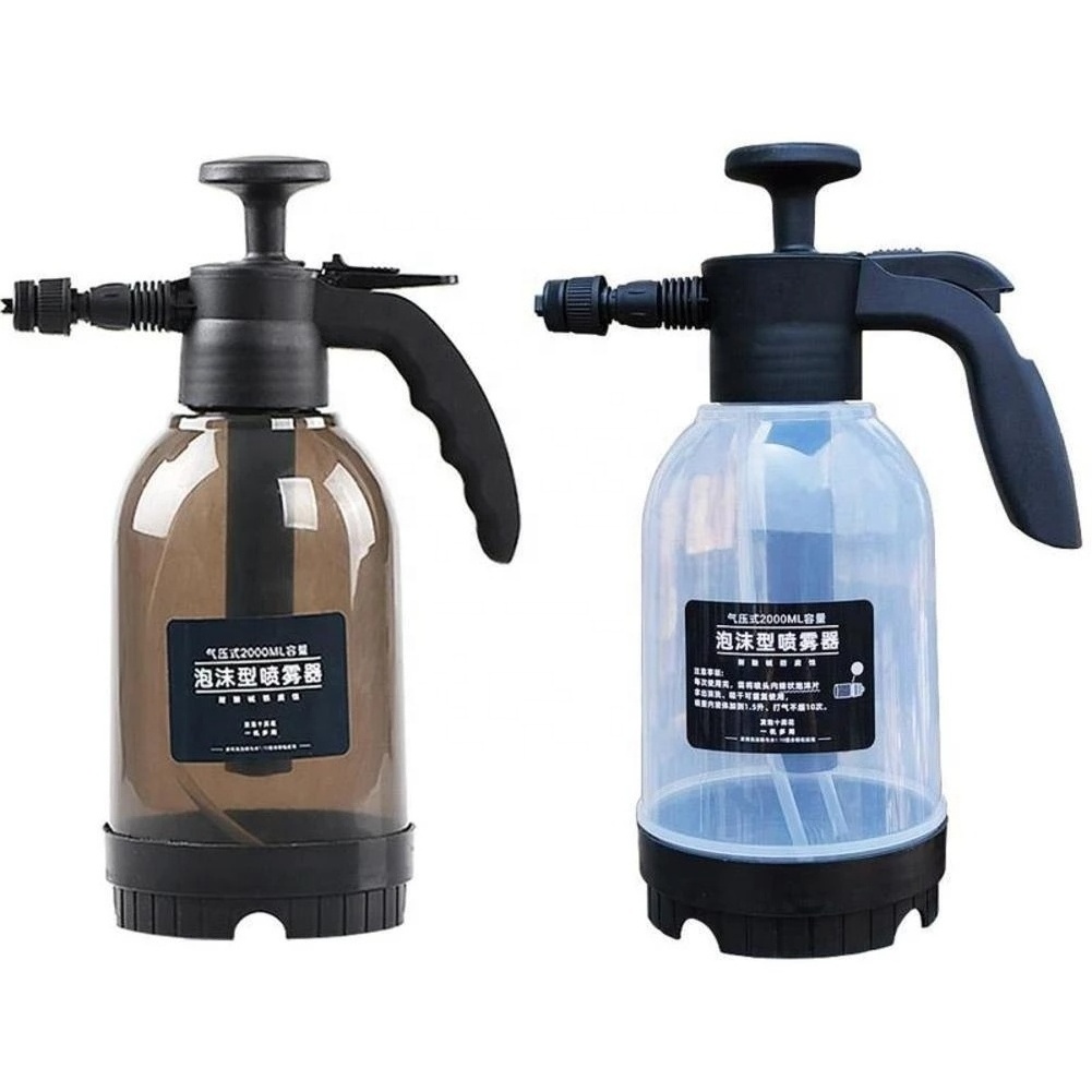 2L Foam Sprayer Car Wash Watering Air Pressure Spray Hand Pressure Cleaner Cleaning Sprayer Bottle Snow Foam Lance