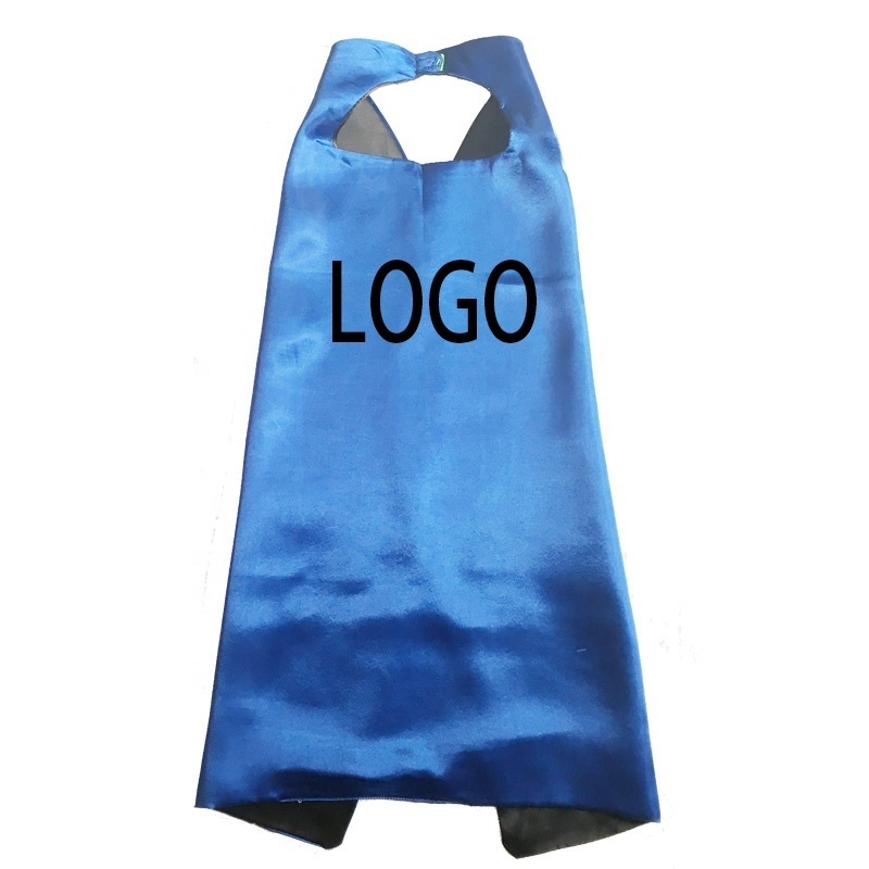 Light Blue  Superhero Capes Kids Super Hero Capes Bulk Toddler Costumes for Halloween Party