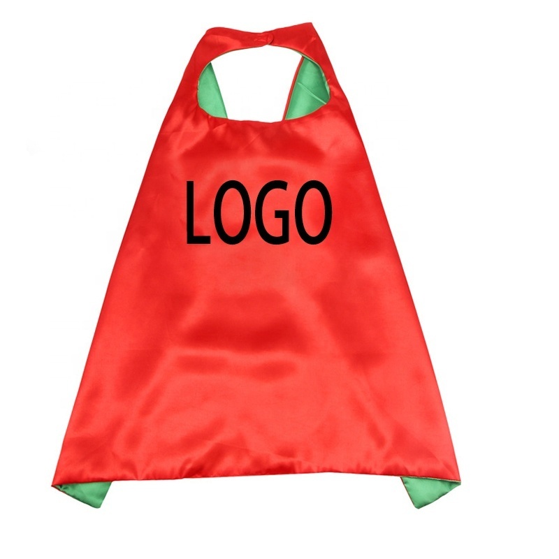 Kids Halloween Hero Cape Children Superhero Glow In The Dark Costumes Hero custom logo