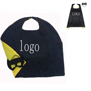 Kids Halloween Hero Cape Children Superhero Glow In The Dark Costumes Hero custom logo