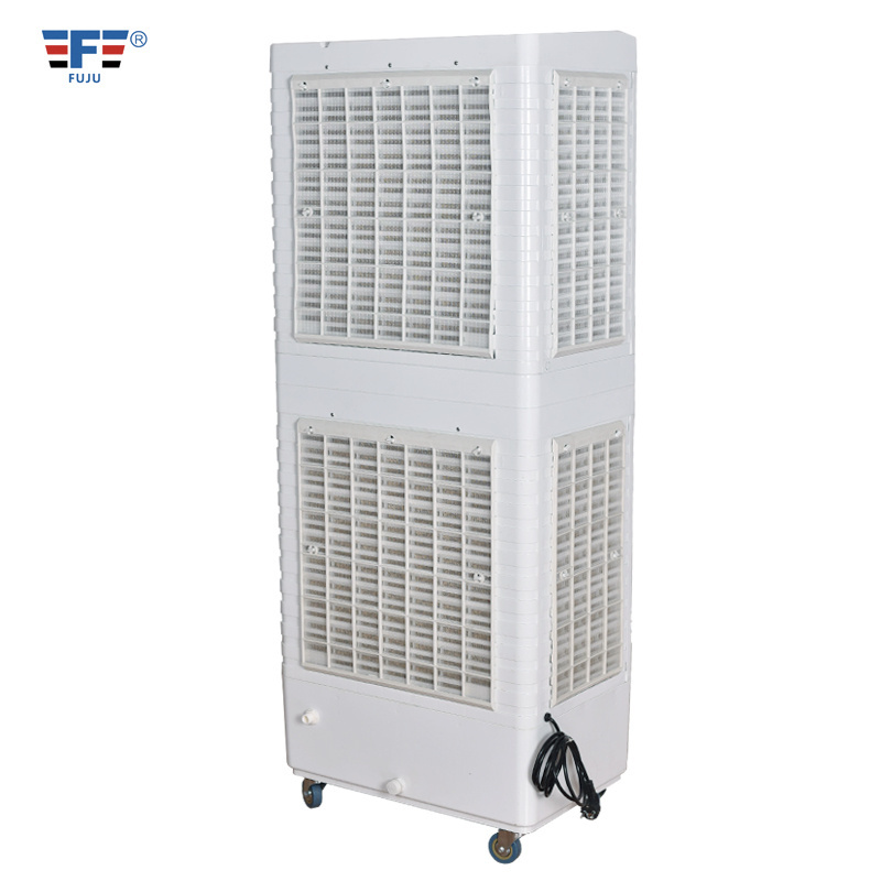 Household Portable Water Evaporative Air Cooler With Turbo Cooling Fan Air Conditioner