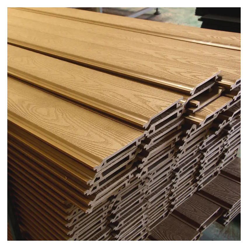 WPC Cladding Exterior Panels Wall Plastic Wood Decorative Wall Covering Exterior Siding Panels Outdoor Wall Panels