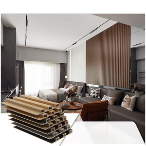 Foju 3d high quality accent wall cladding interior decoration wpc panel