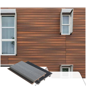 Foju co-extruded exterior outdoor wall wpc fluted cladding panel