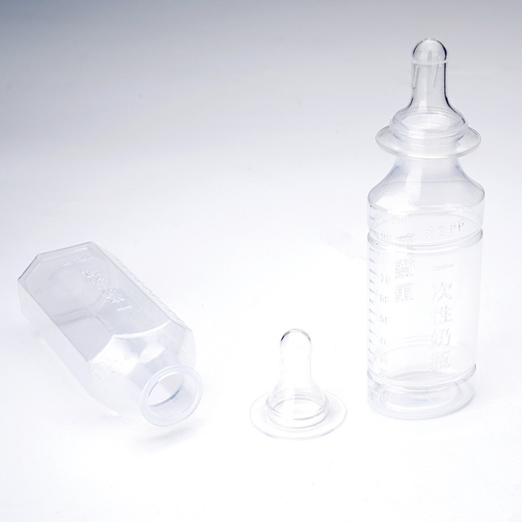 Manufacturer Supply Professional Design Disposable Baby Milk Feeding Bottle