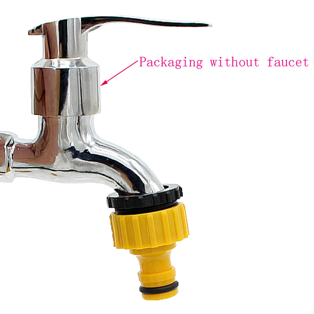 1/2'' 3/4'' Female Faucet Hose Connector Garden Lawn Irrigation Watering Adapter Accessories