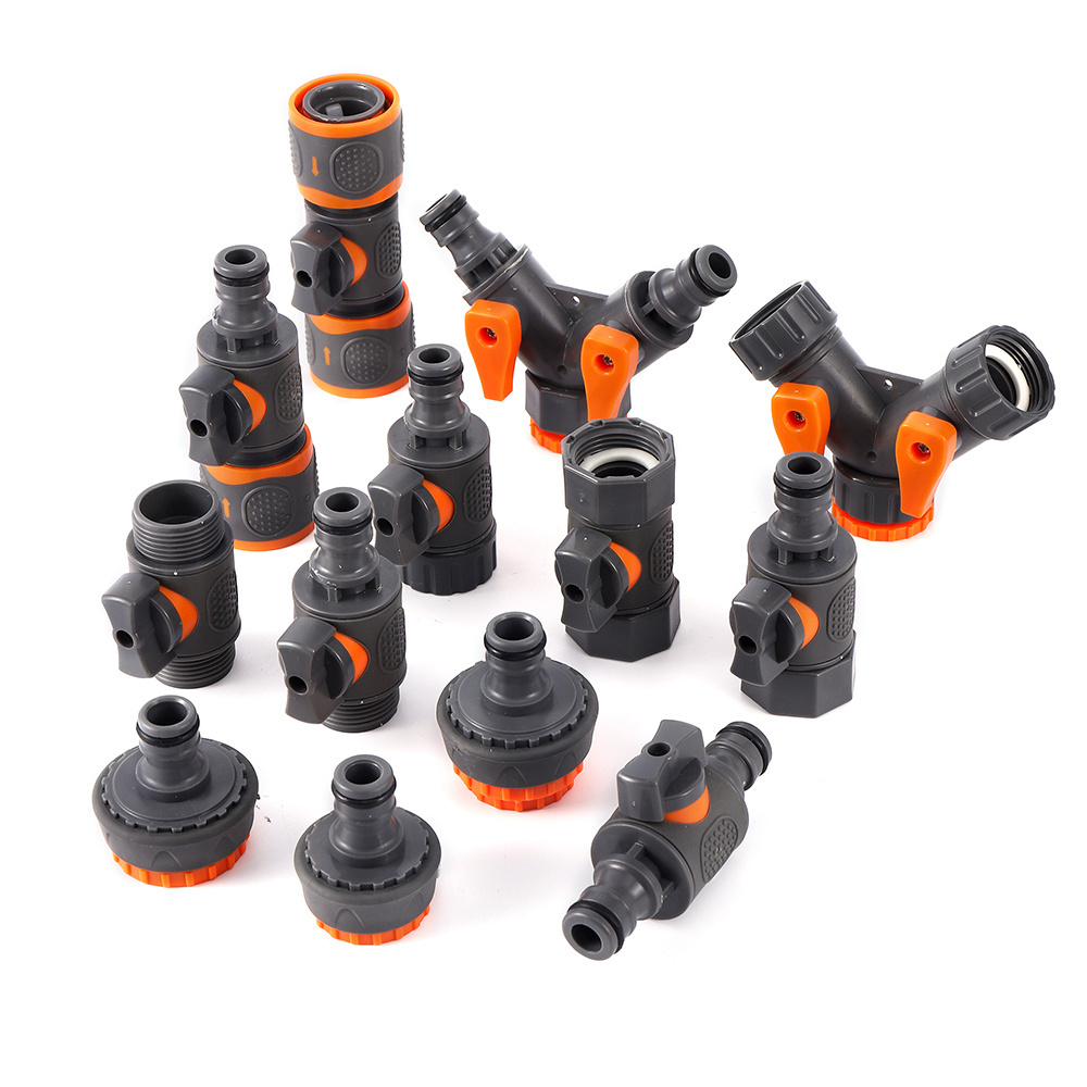 Garden Irrigation Water Hose Pipe Quick adapter Fitting Faucet Tap Adapter Connector