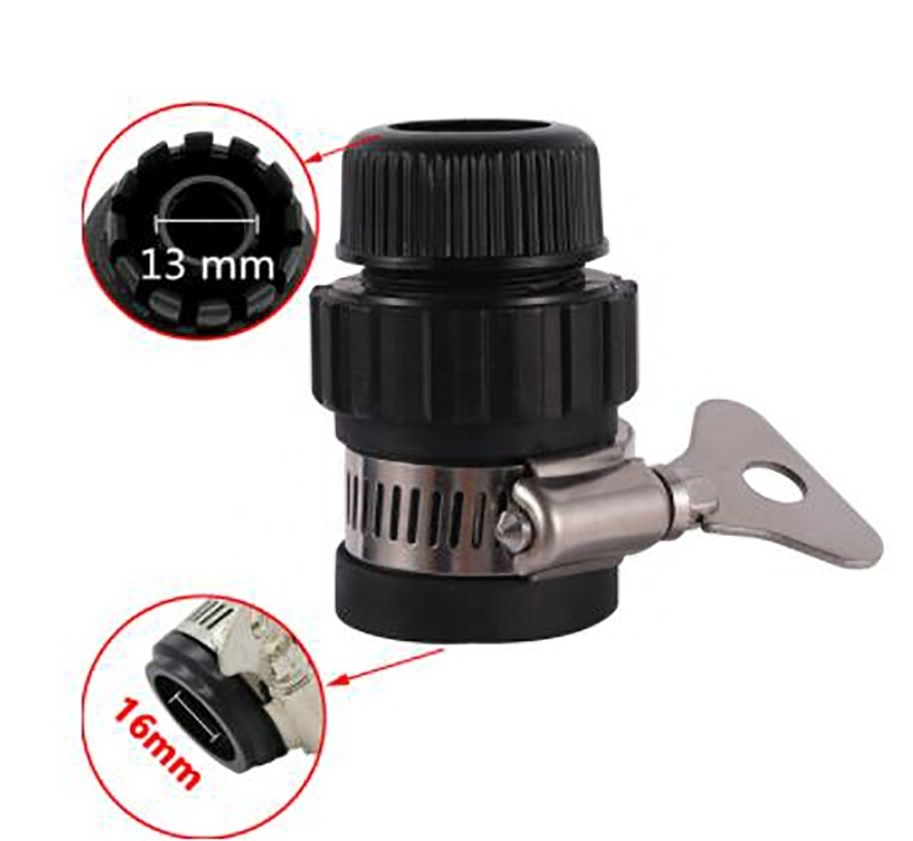 1/2 inch Car Washing Garden Hose Quick Connector Universal Joint 16mm Pipe Water Tap Adapter