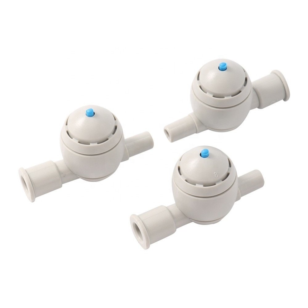 6mm Spherical Anti Drip Device Irrigation Misting Fog Nozzles Sprinkler Connector Anti Drip Valve