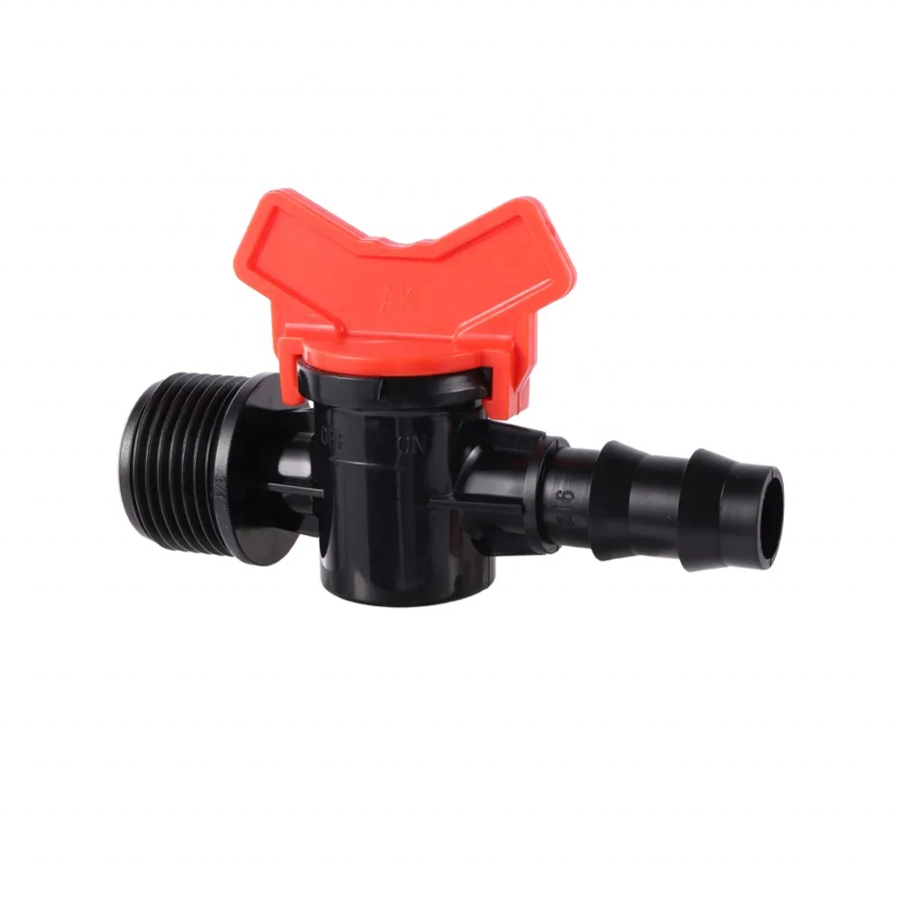 Garden Agriculture 3/4 inch Male Thread DN16 Pipe Irrigation Water Pipe Control Switch Drip Valve